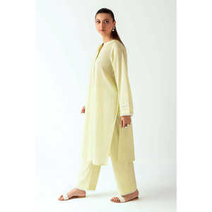 Conjunto de 2 Piezas para Mujer, Estilo Casual, Verde Ondulado, Teñido, Primavera/Verano, Pantalones Cortos, Tallas XS a 3XL, Estilo Club - Product Image 2