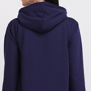 Sudaderas con capucha de peso pesado para mujer, piel de algodón 100% en el interior, ropa cálida de invierno, logotipo de marca personalizado, fabricante OEM estampado - Product Image 5
