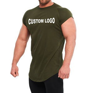 T-shirt à texture gaufrée 3D pour hommes Design personnalisé en coton épais à manches courtes Impression surélevée Vêtements de mode élégants - Product Image 6