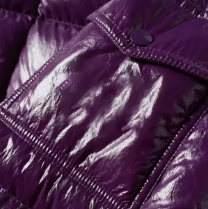 Custom Designer Canvas Puffer <b>Jacket</b> for Men High Quality Winter Windbreaker <b>Quilted</b> Padded Thick Lightweight Letter Front - Product Image 3