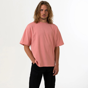 ขายส่งเสื้อยืดโอเวอร์ไซส์เปล่าผู้ชายคุณภาพสูง - Product Image 5