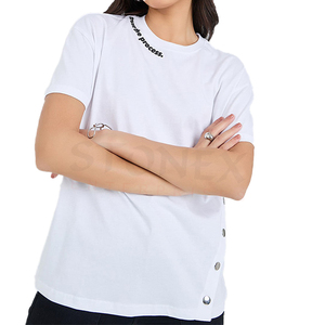 เสื้อยืดผู้หญิงขนาดใหญ่พิเศษเสื้อยืดแขนสั้นแขนสั้นทรงหลวมสำหรับผู้หญิงเสื้อยืดสำหรับฤดูร้อน - Product Image 1
