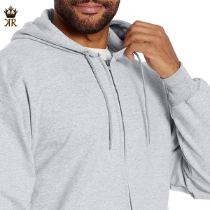 Sudadera con Capucha y Cremallera para Hombre, Fabricada en Fábrica, Nueva Moda de Invierno con Logotipo Personalizado, 100% Algodón Transpirable - Product Image 4