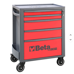 Armoire à outils à roulettes orange à 5 tiroirs 29.14 \ "large 38.15 \" de haute qualité industrielle personnalisable OEM modèle # RSC24/5-O pour outils à main - Product Image 4