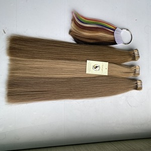 Vente en gros de cheveux bruts, Extensions de cheveux 100% humains, lisses, couleur naturelle #60 #30 - Product Image 3