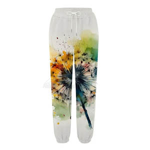 Nouveau pantalon d'hiver pour femme, couleur personnalisée, coupe mi-haute, sublimation, haute qualité, 100% coton, qualité supérieure, vente chaude, personnalisable - Product Image 1