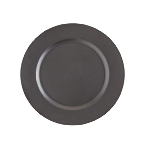 Vente chaude Chargeur Plaque Métal Fer Décoratif Forme Ronde Vaisselle Servir Chargeur Plaque Taille Personnalisée Forme - Product Image 5