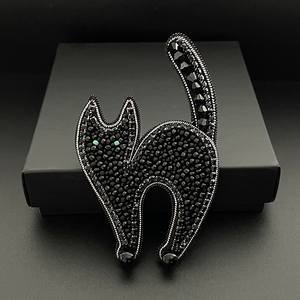 Broches perlées Broche design faite à la main. Accessoires de haute qualité. Broche design unique. Baby shower meilleur cadeau. - Product Image 4