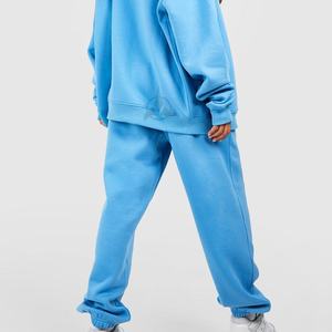 Survêtement surdimensionné noir pour femmes design personnalisé imprimé logo fermeture à glissière taille XL pour vêtements de sport d'hiver vente en gros - Product Image 3