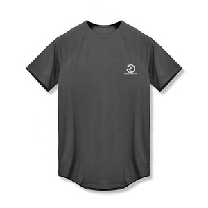 Puff impresión al por mayor entrenamiento Fitness poliéster secado rápido correr entrenamiento gimnasio deportes personalizado hombres Muscle Fit camiseta - Product Image 4