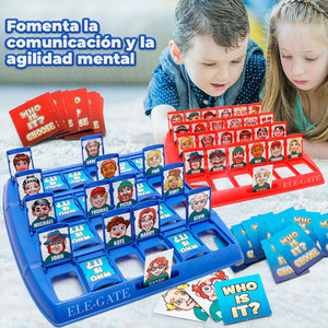 Gioco da Tavolo Personalizzato 'Indovina Chi?' Divertente ed Educativo in Plastica per Bambini e Adulti con Logo Personalizzato e Carta - Product Image 3