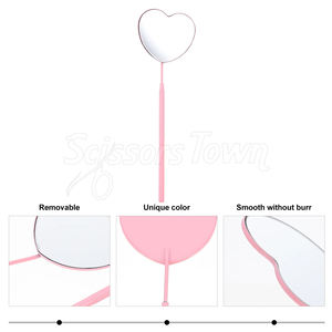 Espejo de pestañas en ángulo con reflejo claro de marca personalizada para un ajuste preciso de la línea de pestañas - Product Image 3