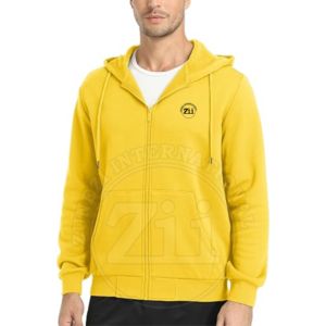 Sudaderas con Capucha de Invierno 100% Algodón, Ligeras, Talla Grande, con Logotipo Bordado Estampado, Secado Rápido, OEM, Ajuste Deportivo para Gimnasio - Product Image 2