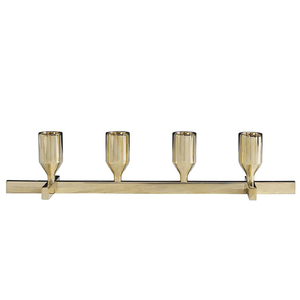 Chandelier en fer forgé à cinq lumières - Product Image 4