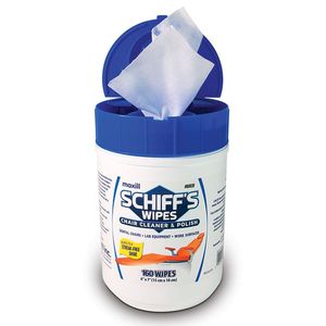 Toallitas de Limpieza y Pulido para Muebles de Vinilo Schiffs |   160 toallitas por tubo |   Toallitas de Limpieza Multiusos - Product Image 1