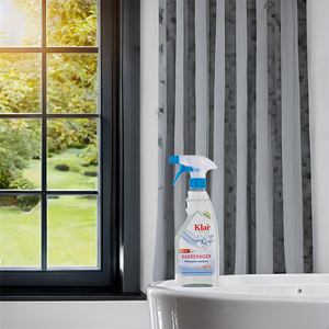 KLAR Custom 2 Vegan Eco Sensitive Bathroom Cleaner 500ml Fragrance Free Against Limescale Soap Residue Dirt <b>Detergent</b> - Product Image 3
