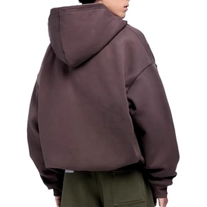 Sudaderas con capucha en blanco personalizadas de lujo Algodón Mejor calidad Bordado Logo Sudadera con capucha Peso pesado Sudaderas con capucha de gran tamaño personalizadas - Product Image 2