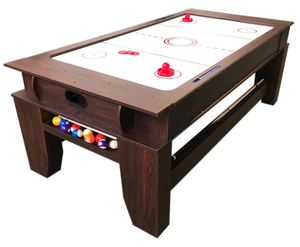 Mesa de juego multifunción 2 en 1 al por mayor de fábrica, mesa de hockey de aire de billar de alta calidad - Product Image 3