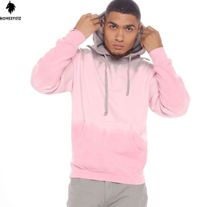 เสื้อมีฮู้ดแบบสวมหัวของผู้ชายผ้าเทอร์รี่ผ้าฝ้าย100% น้ำหนักเบาลายนูนทึบออกแบบได้ตามต้องการสำหรับฤดูหนาว - Product Image 2