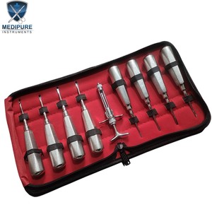 Juego de Elevadores de Raíz Dentales y Jeringa de Anestesia para Extracciones Dentales y Cirugía Oral, Instrumentos Dentales - Product Image 2