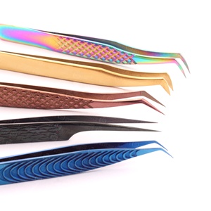 Pinzas para Extensión de Pestañas de Acero Inoxidable de Marca [Nombre de la Marca], Probadas a Mano, Mejoradas Personalmente, Hechas con la Más Alta Calidad - Product Image 4