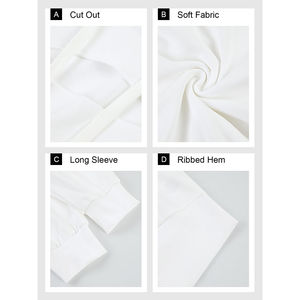 Ensemble de survêtement pour femme avec sweat à capuche court à logo personnalisé, streetwear de haute qualité, sweat à capuche à épaules tombantes - Product Image 5