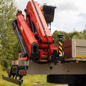 300hp 340hp Heavy Truck Mounted Crane Hydraulic Boom 6*4 16 Tons Folding Oom Crane Truck Rear <b>Ladder</b> Shacman Truck with Crane - Product Image 4