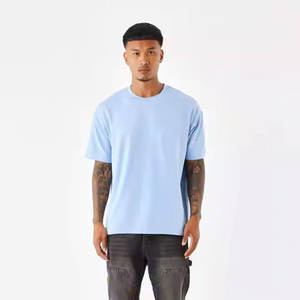 เสื้อยืดผู้ชายทรงปกติ ผ้าฝ้าย 100% คุณภาพพรีเมียม ดีไซน์ไหล่ตก พิมพ์ลายสก็อตเท่ๆ คอกลม ผ้าเจอร์ซีย์ 300 กรัม - Product Image 1