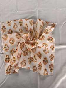 <b>Bandana</b> Scarf, <b>Paisley</b> Design Scarf, Vibrant Color, High-Quality, Winter Scarf, Unique Design Hand Made Block Printed Bandanas - Product Image 3