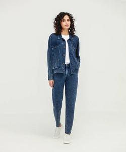 Chaqueta vaquera para mujer, prendas de vestir informales para mujer, chaqueta de otoño, chaqueta vaquera con botones, chaqueta vaquera de gran tamaño para mujer - Product Image 6