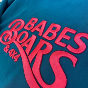 Personalizado de alta calidad French Terry Hoodies Mujeres Street Wear Essentials Custom Drop Shoulder Sudadera con capucha bordada - Product Image 3