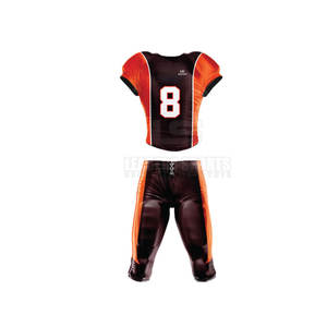 Uniformes de Fútbol Americano para Hombre, Último Modelo, Transpirables, Tallas Grandes, Diseño Personalizado, 100% Poliéster, Secado Rápido, en Venta - Product Image 1