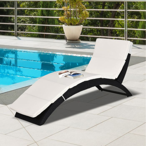 OEM ODM Vietnam Tumbona para exteriores Diseño moderno Plegable Característica Impermeable Resistente a los rayos UV para piscina Jardín Relajación al aire libre - Product Image 5