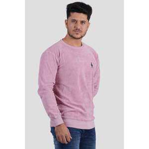 Men's 100% Organic Cotton Heavyweight Crewneck Sweatshirt GOTS Certified Eco-Friendly Oversized Solid Spring Sustainable Made - Product Image 5