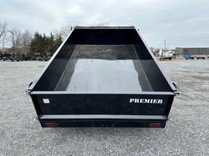 8 Ton Hydraulic Dump <b>Trailer</b> 4 Wheel Tipping <b>Farm</b> <b>Trailer</b> Enclosed Dump Body Construction Hauling - Product Image 3