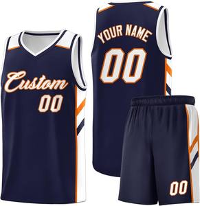 Conjuntos de uniformes de baloncesto de malla de poliéster sin mangas con estampado de número de jugador personalizado ODM de alta calidad 2025 transpirable que absorbe la humedad - Product Image 1
