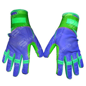 SAAR INDUSTRIES Baseball Batting <b>Gloves</b>-Brand New Leather Custom Color & Logo for Baseball & Soft <b>Ball</b> - Product Image 3