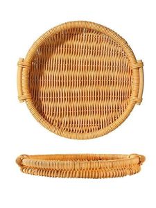 Fournisseur de plateau de service en rotin Design créatif Plateau design fait main Plateau en rotin classique élégant Vente en gros - Product Image 6