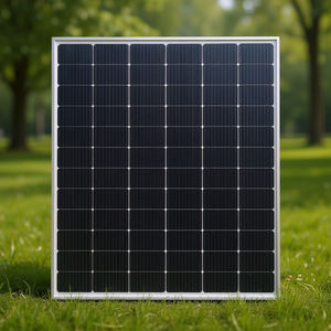 Panneau solaire monocristallin 50W haute efficacité avec couvercle avant en verre pour système solaire domestique - Product Image 3