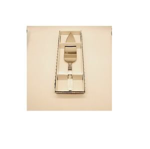 Accesorios Servidor de pastel de acero inoxidable Mango acrílico de boda y juego de servidor para vacaciones Acción de Gracias Navidad - Product Image 5