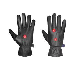 Guantes de cuero para motocicleta de invierno de Pakistán, resistentes a agujas de agua, palma de la mano, corte de seguridad, pantalla táctil, Compatible con uso deportivo - Product Image 2