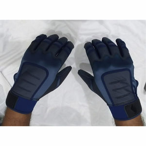 Comfortable Soft Leather Baseball <b>Batting</b> Gloves Custom Size Professional Use Durable Breathable 100% Premium Quality <b>Fabric</b> - Product Image 3