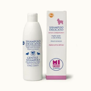 Fido 250ml Argital Champú suave para cabello largo, limpieza natural con extractos de plantas para un cabello suave, desenredado y saludable - Product Image 1