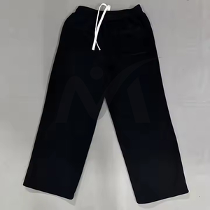 ชุดออกกำลังกาย2ชิ้นสำหรับผู้หญิงเสื้อกล้ามลูกไม้ระบายอากาศกางเกงโยคะขาบานสีพื้น2025เป็นมิตรกับผิว - Product Image 4