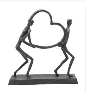 Nrdic décoration métal artisanat fonte cerf sculpture statue pour autre décor à la maison souvenir cadeau table décoration luxe - Product Image 2