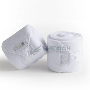 Wraps de Polo de cheval de protection Bandage d'entraînement rembourré Conception durable pour un soutien durable Wraps de polo d'équitation OEM - Product Image 4