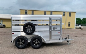 Prix d'usine nouvelle remorque de bétail de transporteur de bétail de moutons de col de cygne classique à vendre - Product Image 5