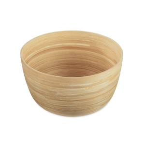 Trendy Eco-Friendly <b>Bamboo</b> Fiber Salad <b>Bowl</b> 100% Handmade in Vietnam with Customized Color and Vintage Style for Camping - Product Image 6