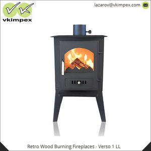 Leading Supplier of Excellent Efficiency Steel Solid Fuel Wood Burning <b>Fireplaces</b> 530x410x800 mm at Reliable Market Price - Product Image 3
