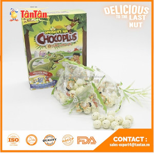 Bolsa triangular de alta calidad, venta al por mayor, chocolate crujiente, cacahuetes, dulces, lindas bolsas OEM, Chocolate con cacahuetes en el interior - Product Image 6